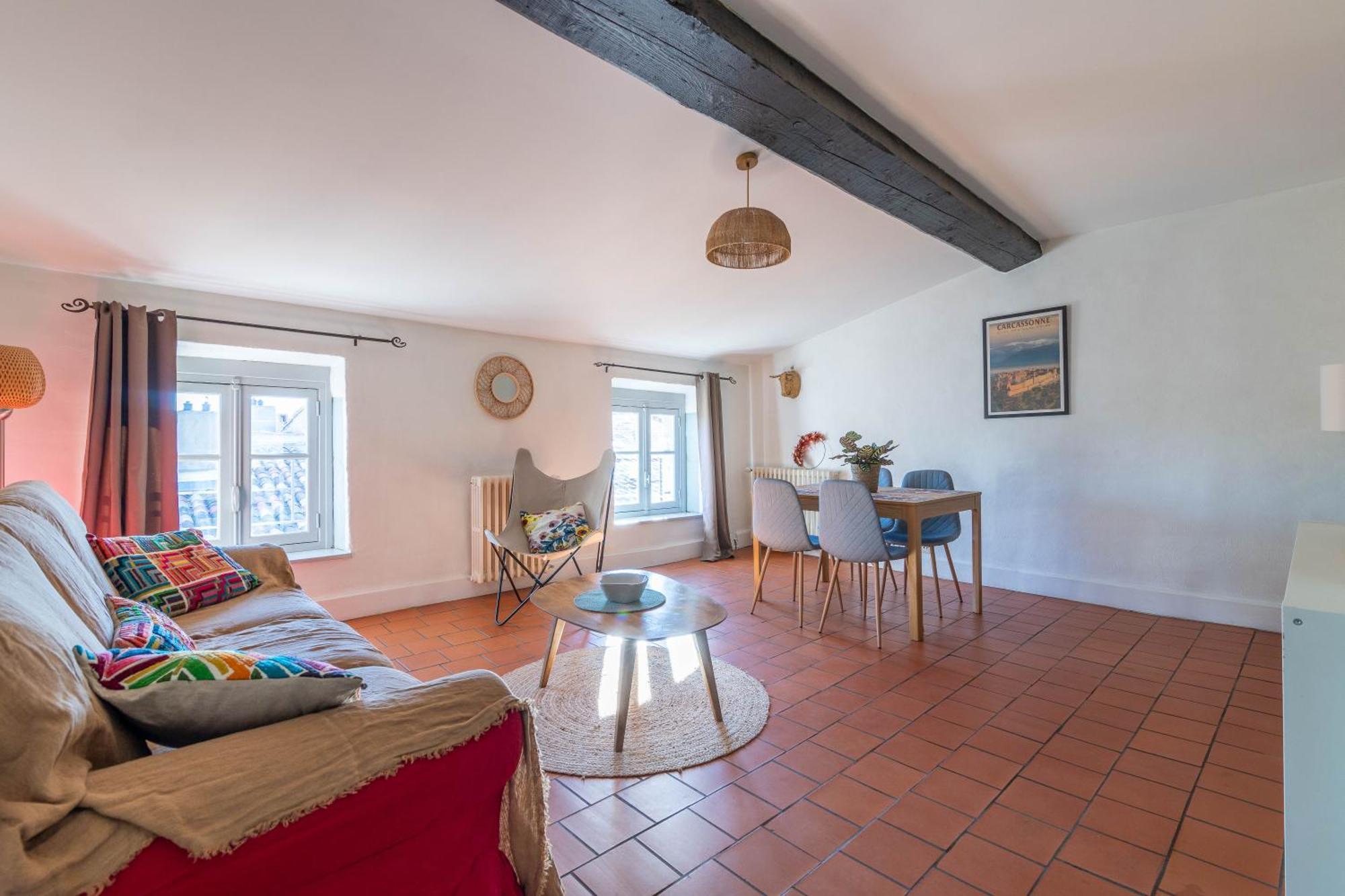 Bel Appartement Avec Cour Au Coeur De La Bastide カルカソンヌ エクステリア 写真