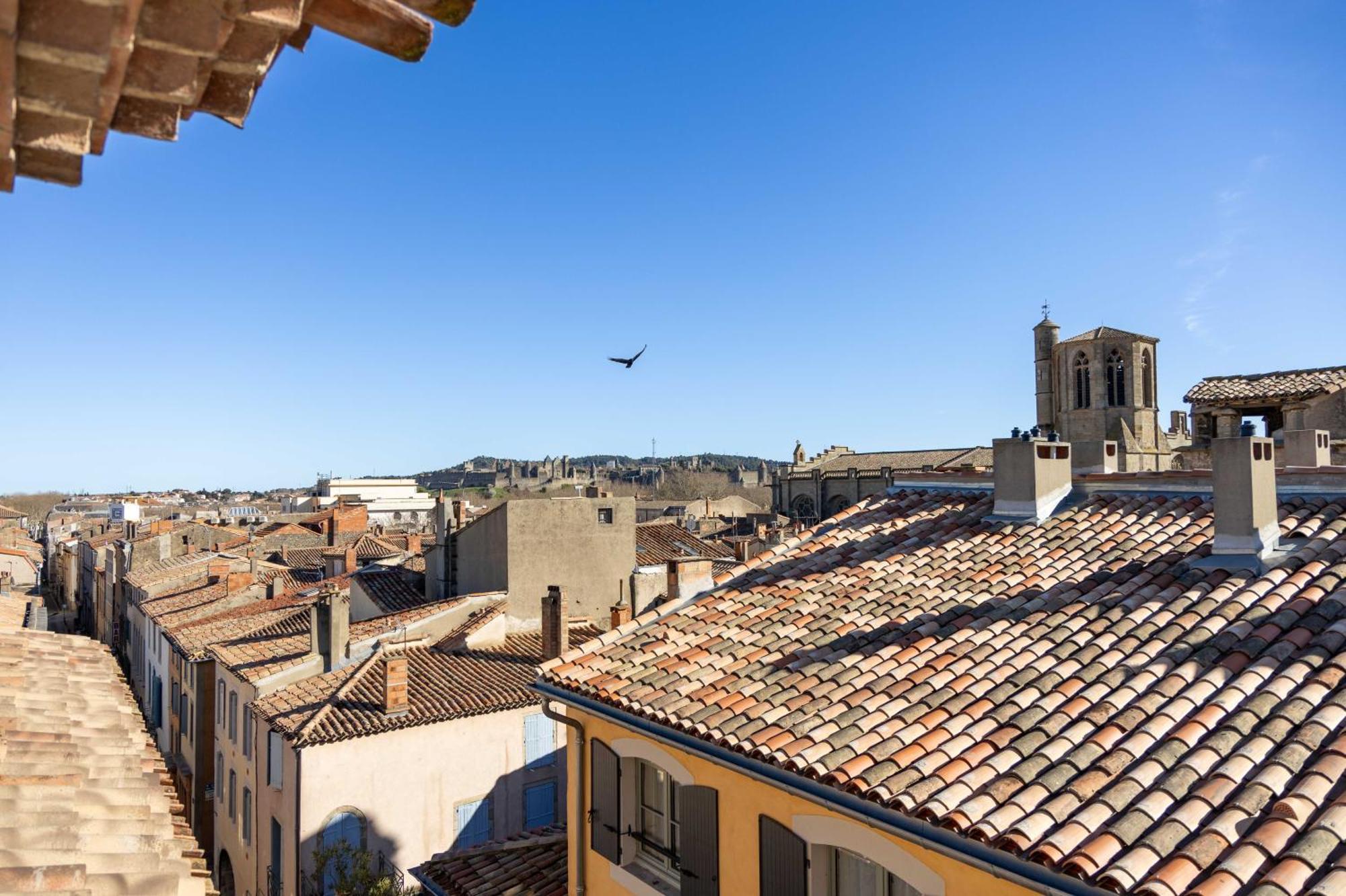 Bel Appartement Avec Cour Au Coeur De La Bastide カルカソンヌ エクステリア 写真